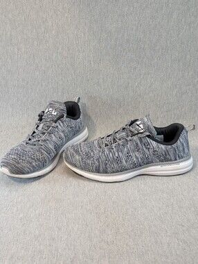 APL Techloom Pro W Knit Sneakers Women's 9 Gray Black Training Shoes